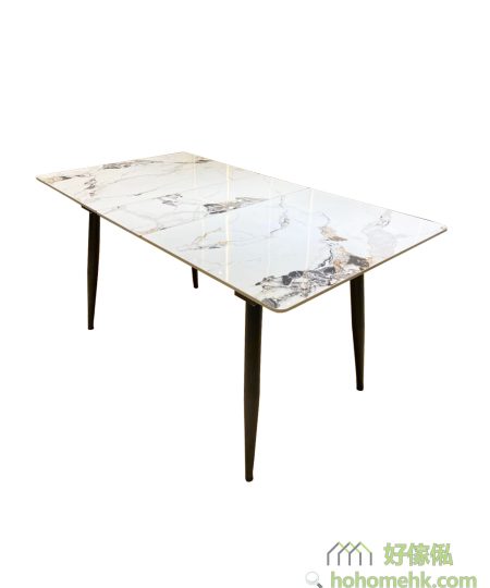 TinyR岩板伸縮餐枱 (中間升起款#J02)