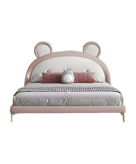 Aurora 熊耳高填充靠背兒童床(JM66款)