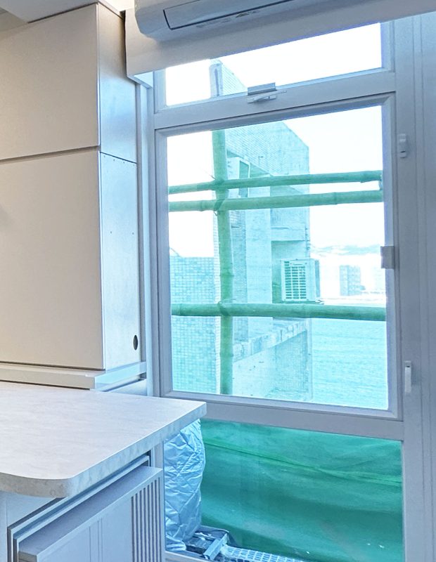 鋁窗工程完工圖 — 北角城市花園