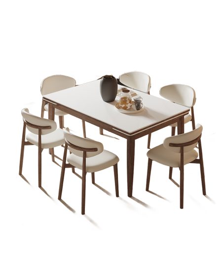 Reese實木伸縮餐枱