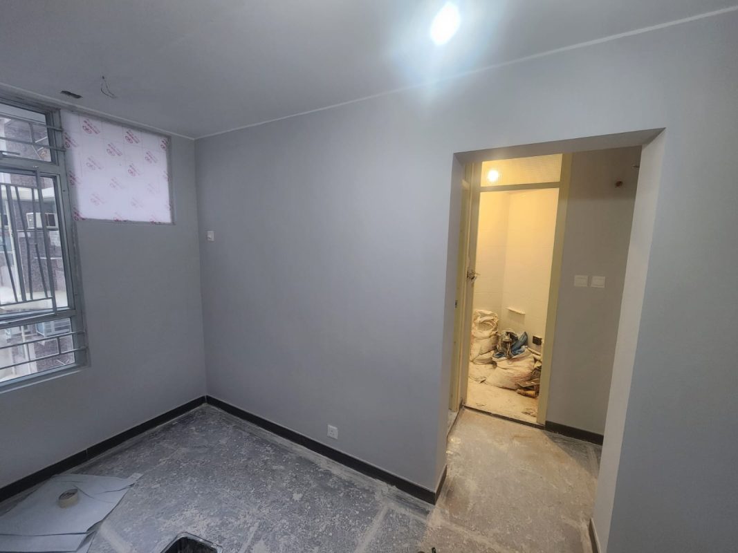 旺角海富苑全屋剷底批灰油油工程 (連廚廁天花) 完工實拍！