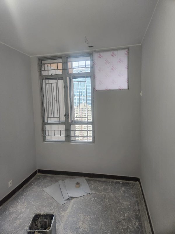 旺角海富苑全屋剷底批灰油油工程 (連廚廁天花) 完工實拍！