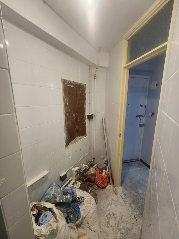 旺角海富苑全屋剷底批灰油油工程 (連廚廁天花) 完工實拍！